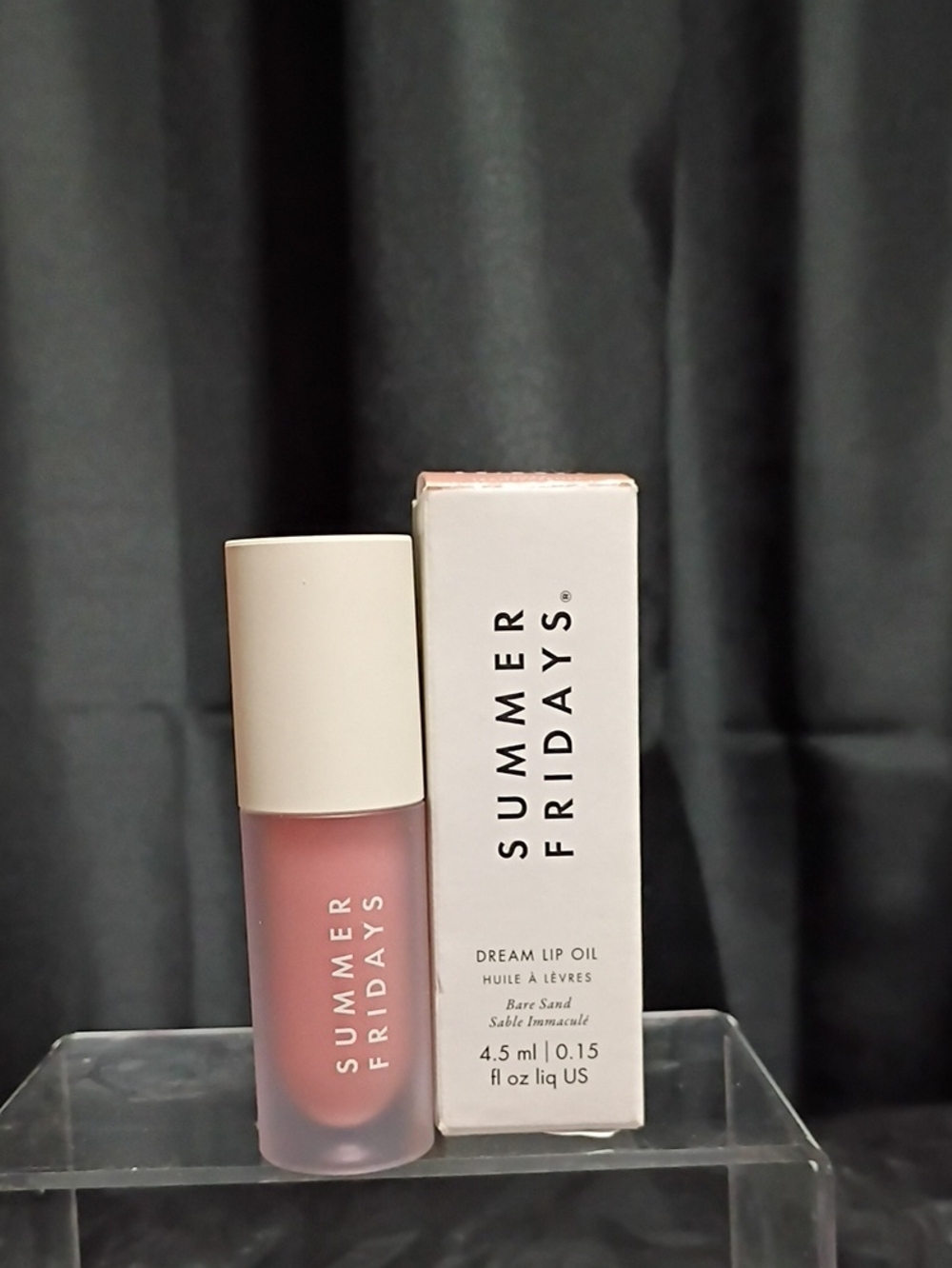 Summer Fridays Dream Lip Oil — Bare Sand Pink